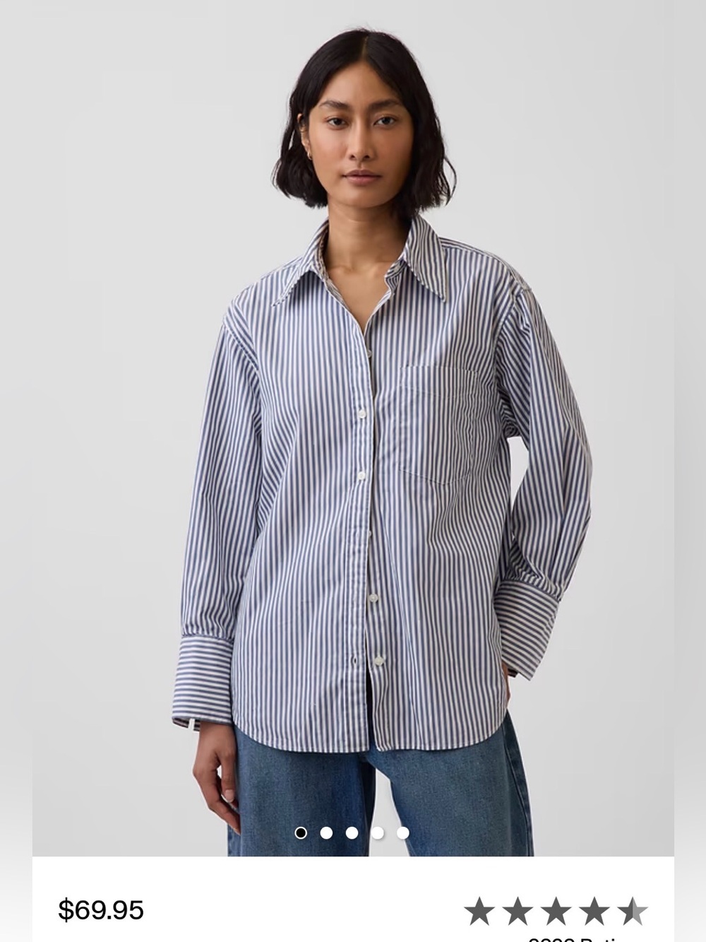 Gap boyfriend button down